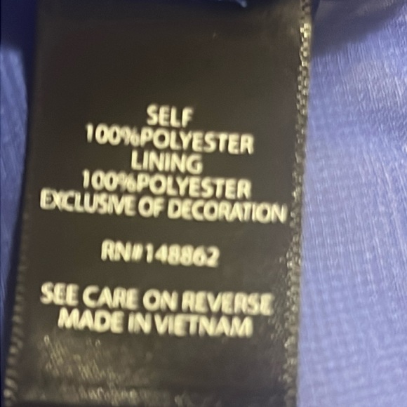 Torrid Top Blue Floral Short Sleeve Lace Trim/ Peplum NWOT Sz 5 - Picture 11 of 13